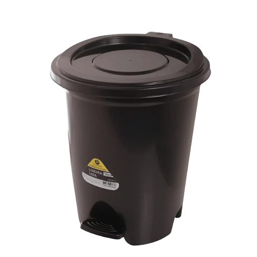 PL LIXEIRA PEDAL  14LT PLASDORTA