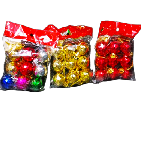 NATAL BOLA NATALINA 3cm c/9un H15320