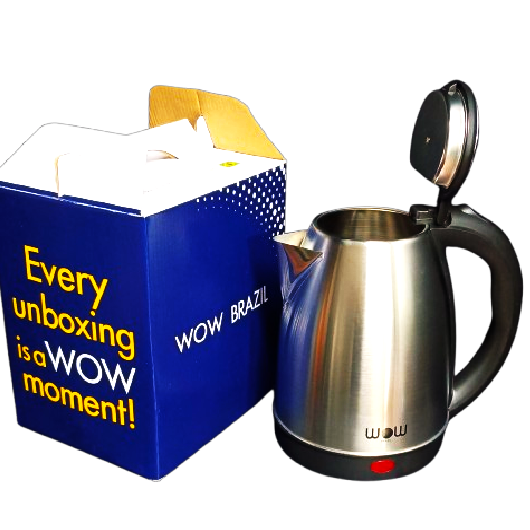 CHALEIRA WOW ELETRICA 220v INOX 1.8 L 