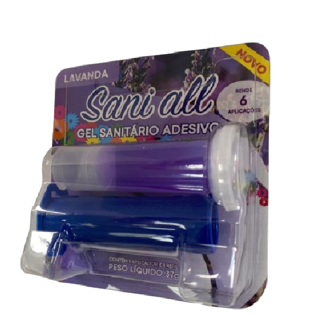 GEL SANITARIO C/ APLICADOR  LAVANDA SANI ALL
