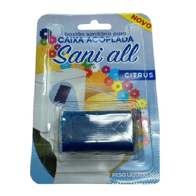BASTAO SANIT. P/ CAIXA CITRUS BLISTER 50G