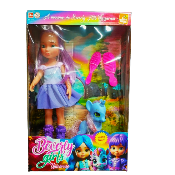 BRQ BONECA BEVERLY GIRLS UNICORNIO 1035