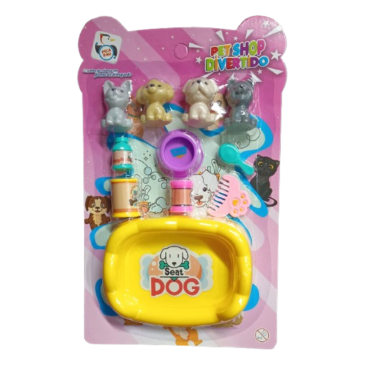 BRQ PET SHOP DIVERTIDO 11PÇS PI4558