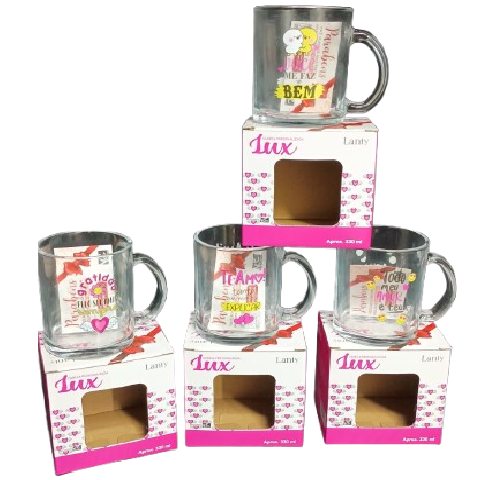 CANECA VIDRO TE AMO TANTO 88043