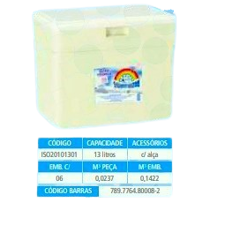 ISOPOR CX  13l  ISOTERM  34,5X23,5X29,3