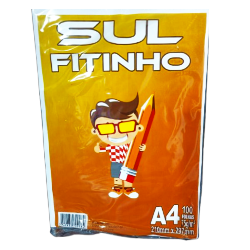 ME PAPEL SULFITE C/100 SULFITINHO