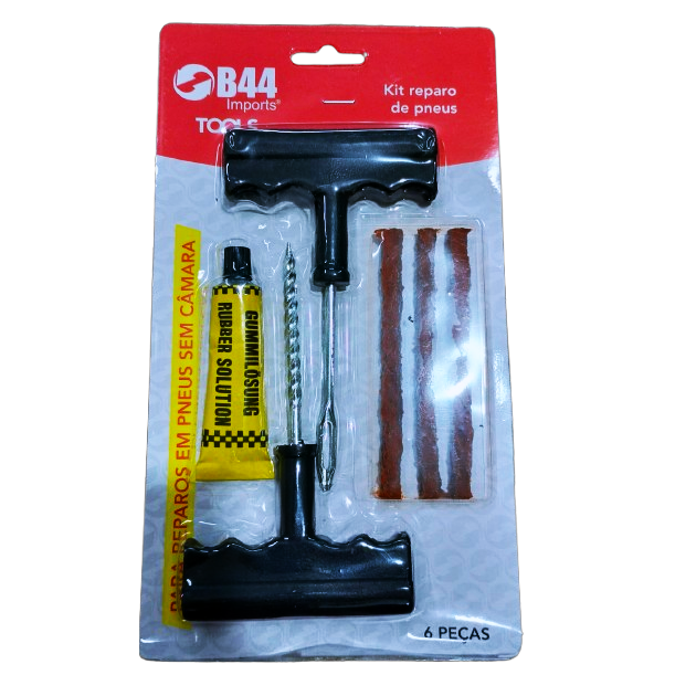KIT REPARO PNEU C/6PEÇAS B1173