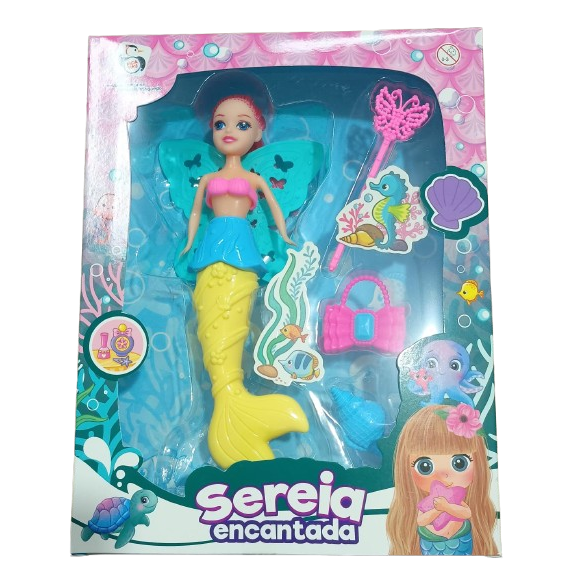 BRQ BONECA SEREIA FADA PI4902