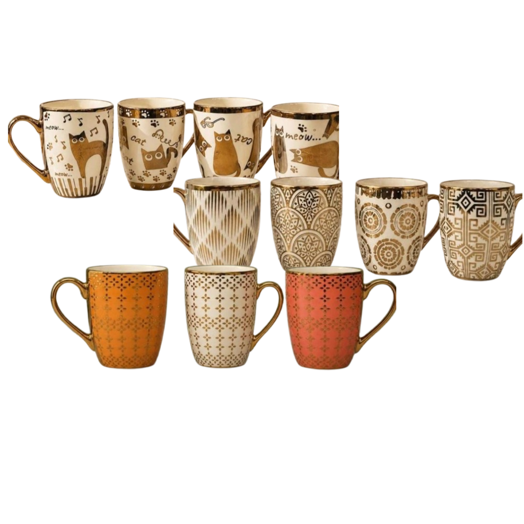 CANECA PORCELANA SORTIDA