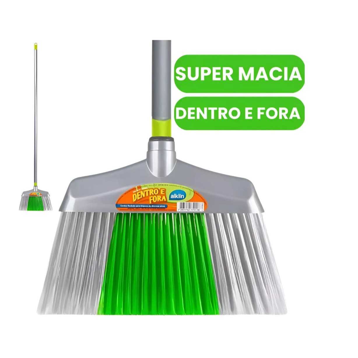 VASSOURA ALKLIN DENTRO E FORA ALK7911