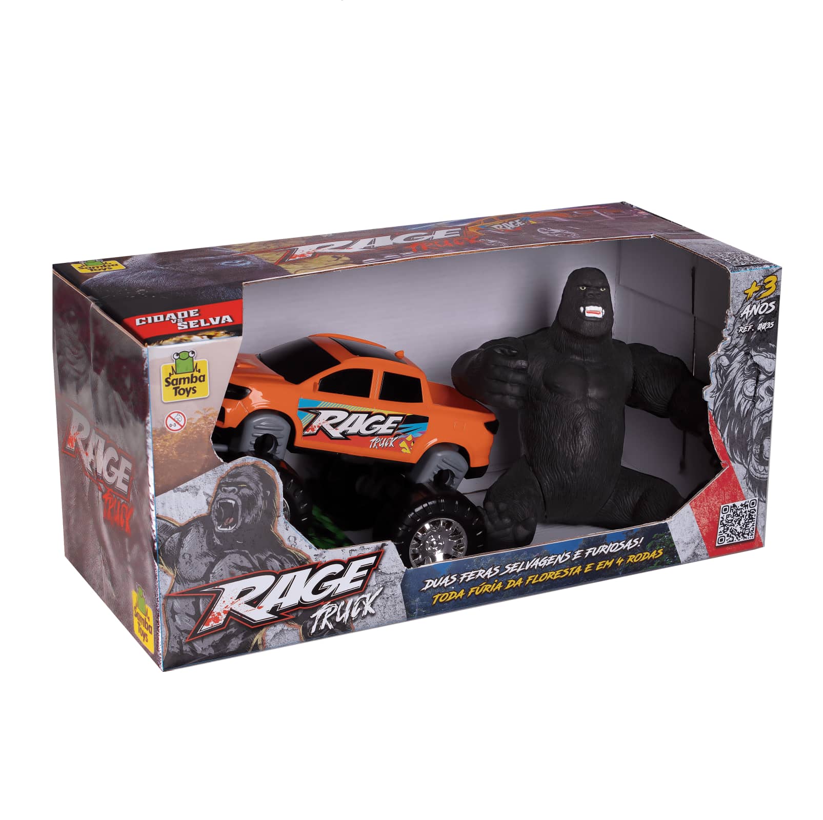 BRQ RAGE TRUCK BIG FOOT C GORILA REF 0035