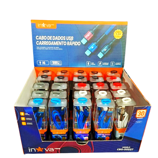 AC CABO USB FLEX IPHONE 3.4A 20227/30017